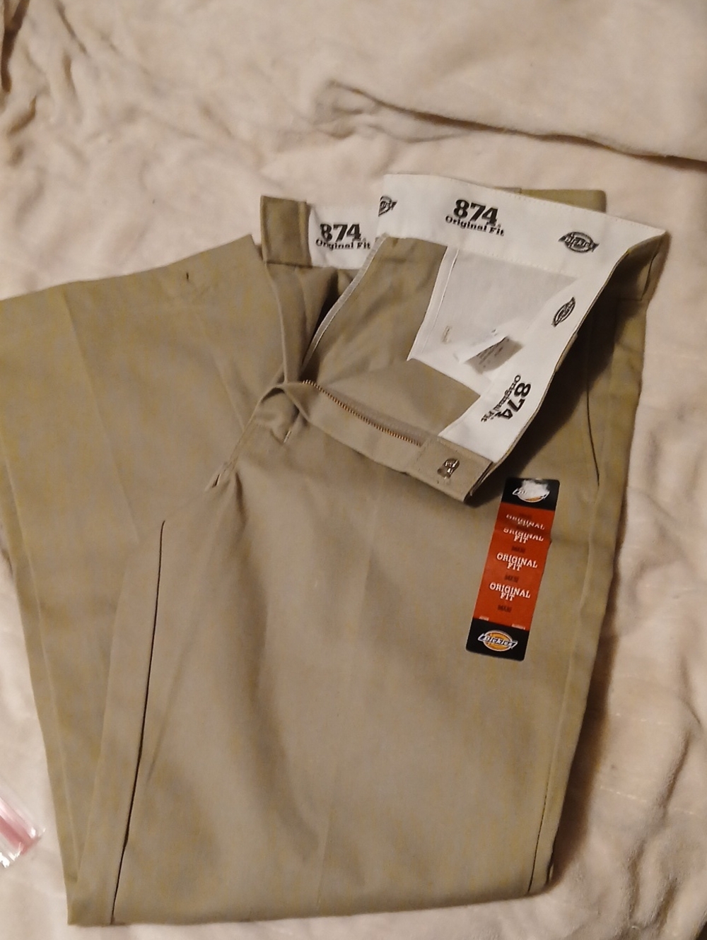 Dickies Men’s Chino Pants in Khaki/Tan